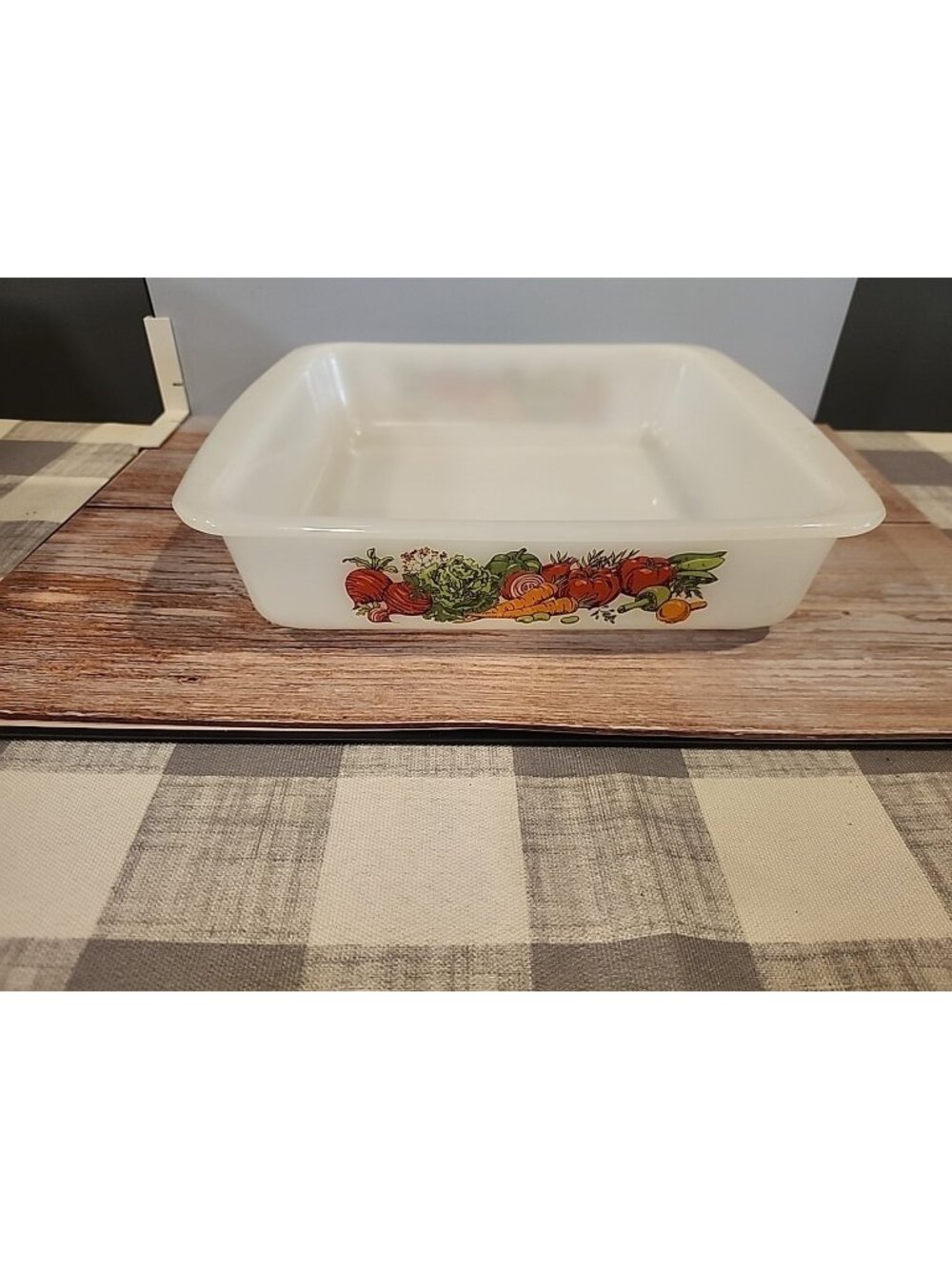 Vintage Glasbake 8 inch Baking Dish